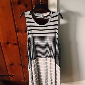 Soft & Sexy American Eagle Striped Tank Dress